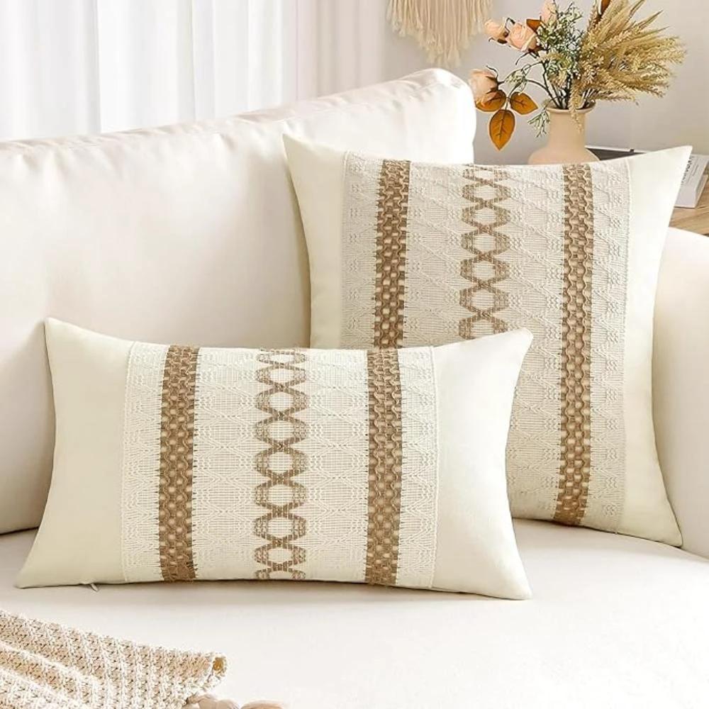 Earthy Elegance Cushion Cover by Casa & Beyond
