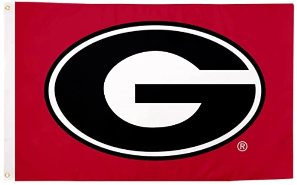 Georgia Bulldogs Flag-3x5 ft 100% polyester NCAA University of Georgia Banner by flagsshop