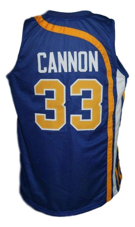 Larry Cannon Jersey #33 Indiana Basketball Sewn Blue by My store basketball