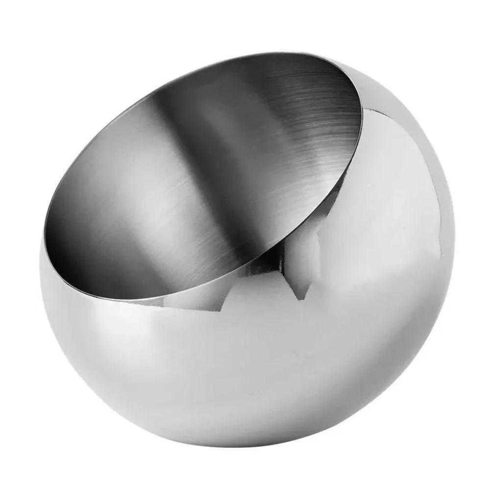 Modern Arc Steel Fruit Bowl by Casa & Beyond