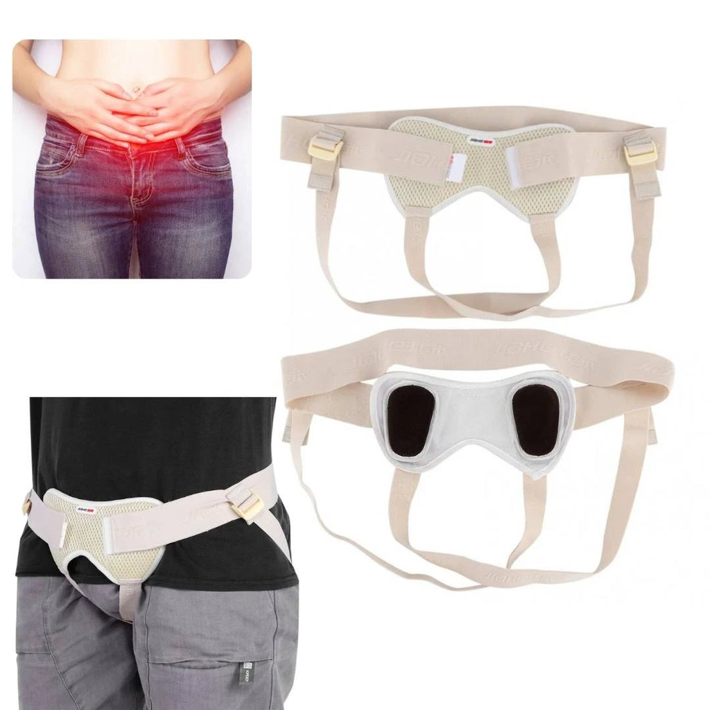 ReliefGuard Adjustable Inguinal Hernia Support Belt | Comfortable Breathable Inguinal Hernia Brace for Men - Improves Mobility Bowlift by Bowlift
