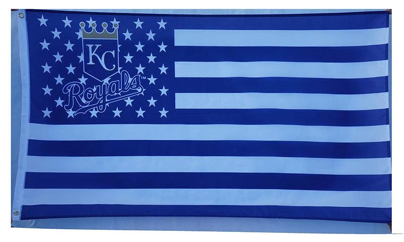 Kansas City Royals Flag-3x5FT Banner-100% polyester by flagsshop