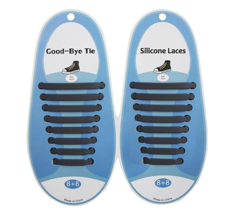 Elastic Silicone No-Tie Shoelaces by BowLift
