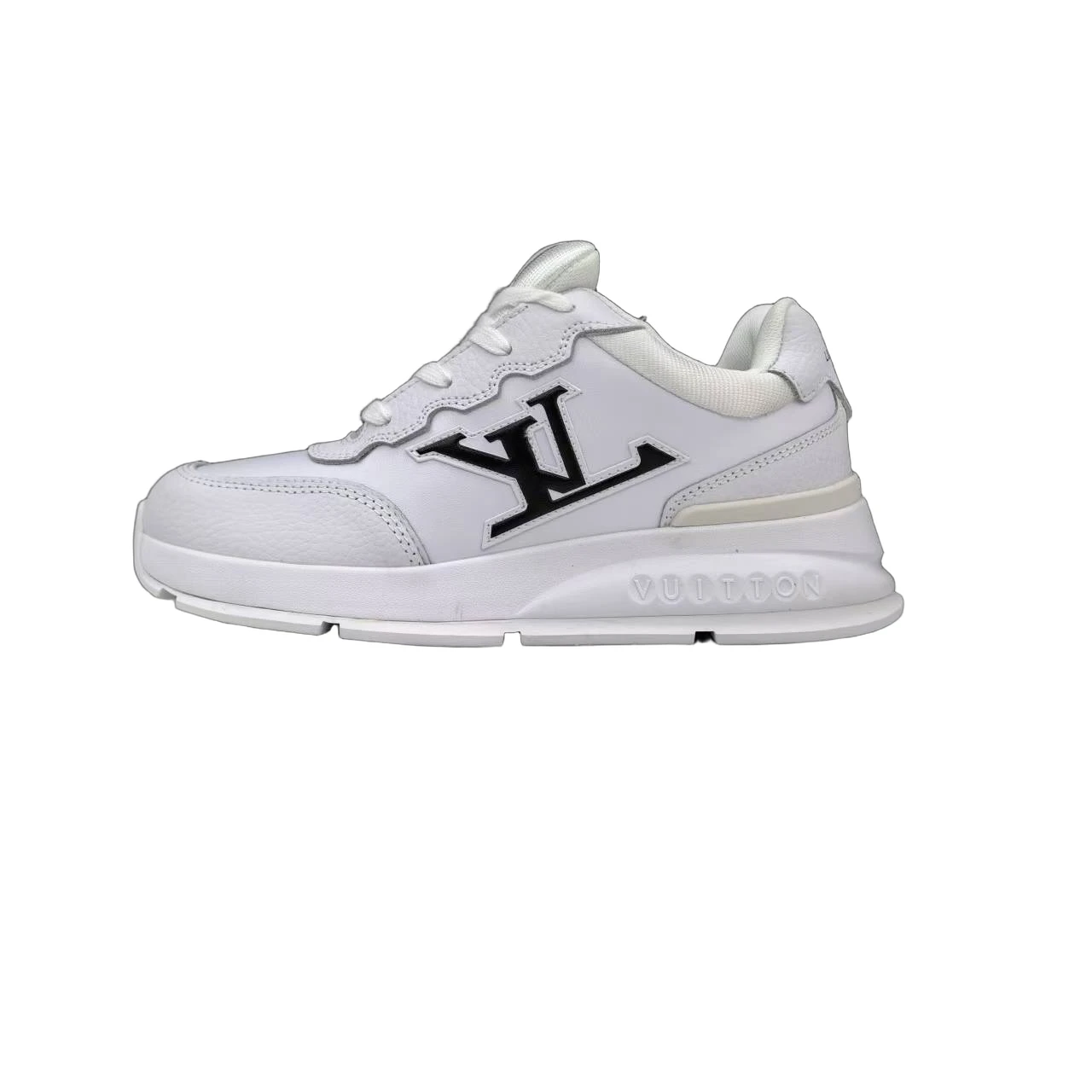 Luxury Lou Paris Classic Trainers White Black Shoes Sneakers by Air Jordan
