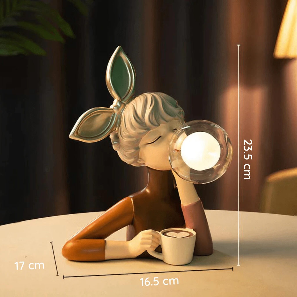Sisterly Creations | Table lamp Bowlift by Bowlift