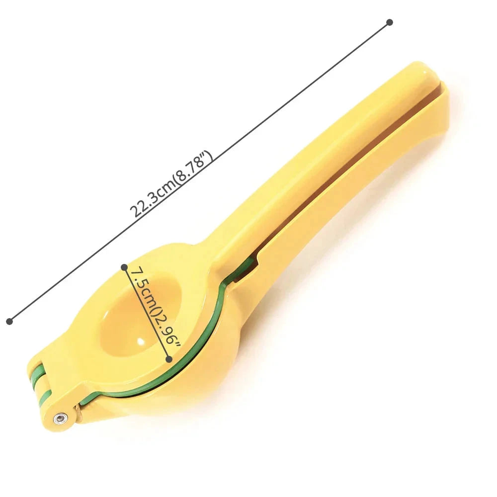 2-In-1 Aluminum Lemon Lime Squeezer and Hand Manual Citrus Juicer by Bowlift