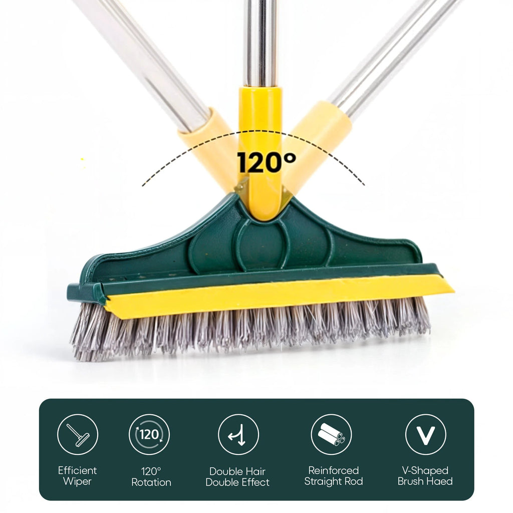 2-in-1 Cleaning Floor Scrub Brush Bowlift by Bowlift