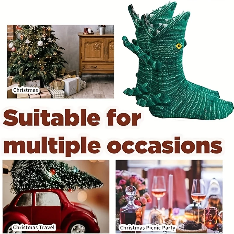 Animal-Shaped Soft Knit Socks Bowlift by Bowlift