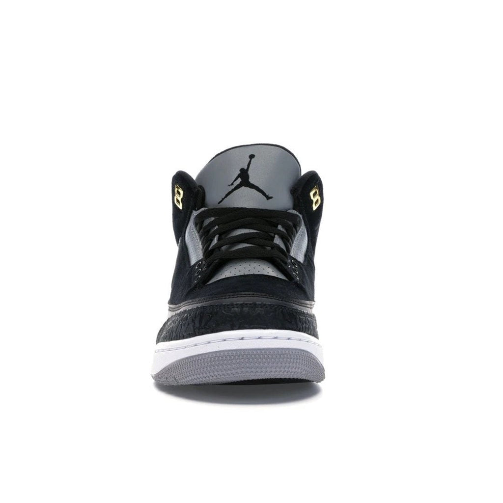 Air Jordan 3 Retro Tinker Black Cement Gold by Air Jordan
