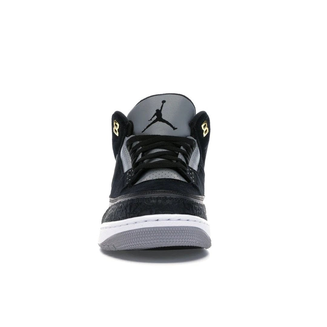 Air Jordan 3 Retro Tinker Black Cement Gold by Air Jordan