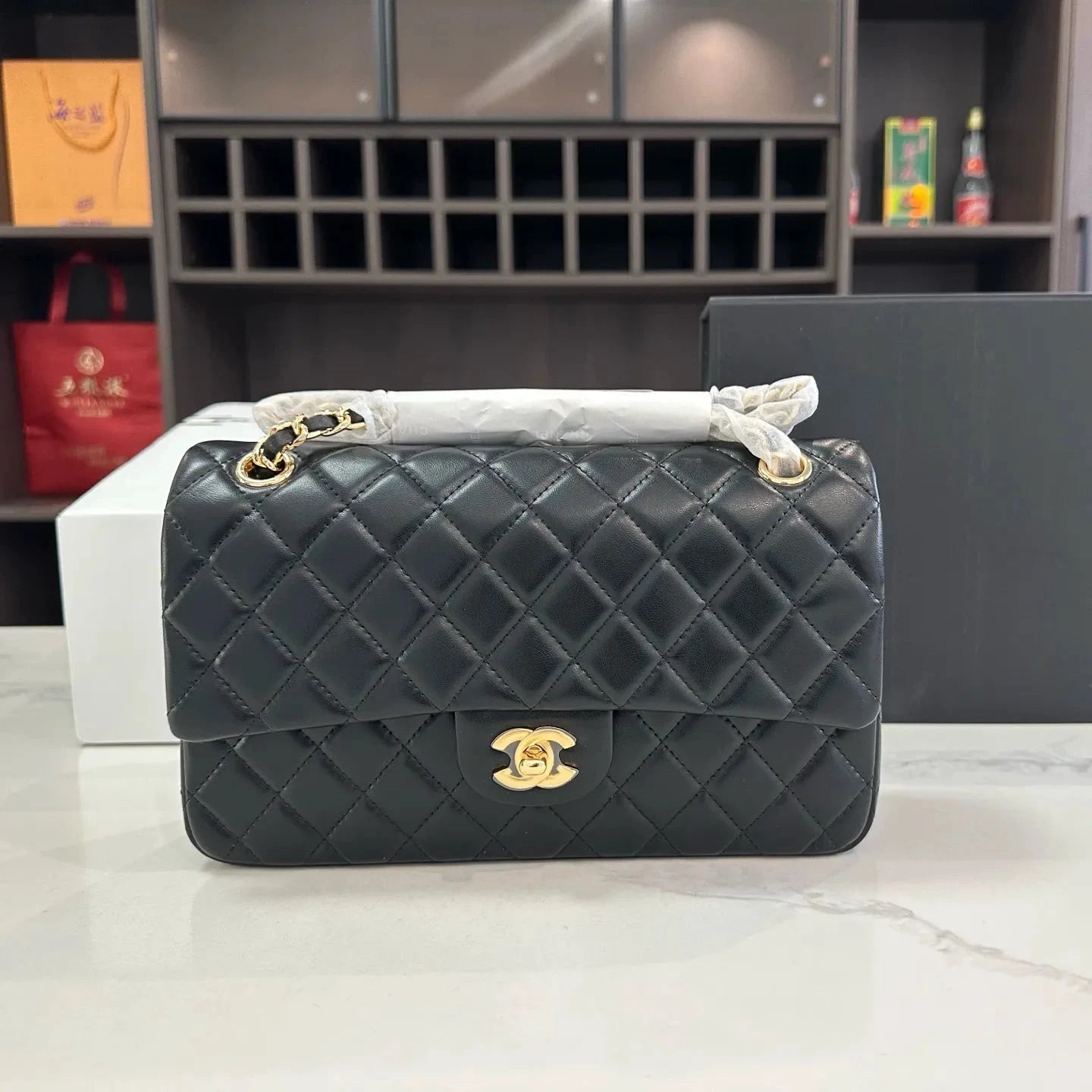 Designer Classic Chain Luxury Shoulder Bag Quilted Flap Crossbody Purse by jimmy_luxuries