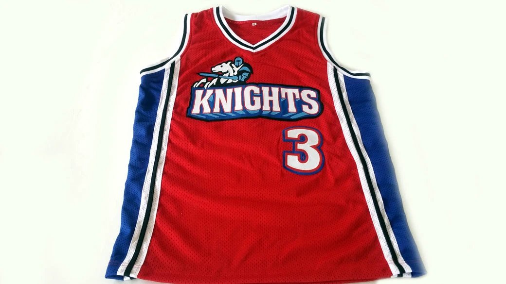 Calvin Cambridge Jersey #3 Los Angeles Knights Basketball New Red by My store basketball