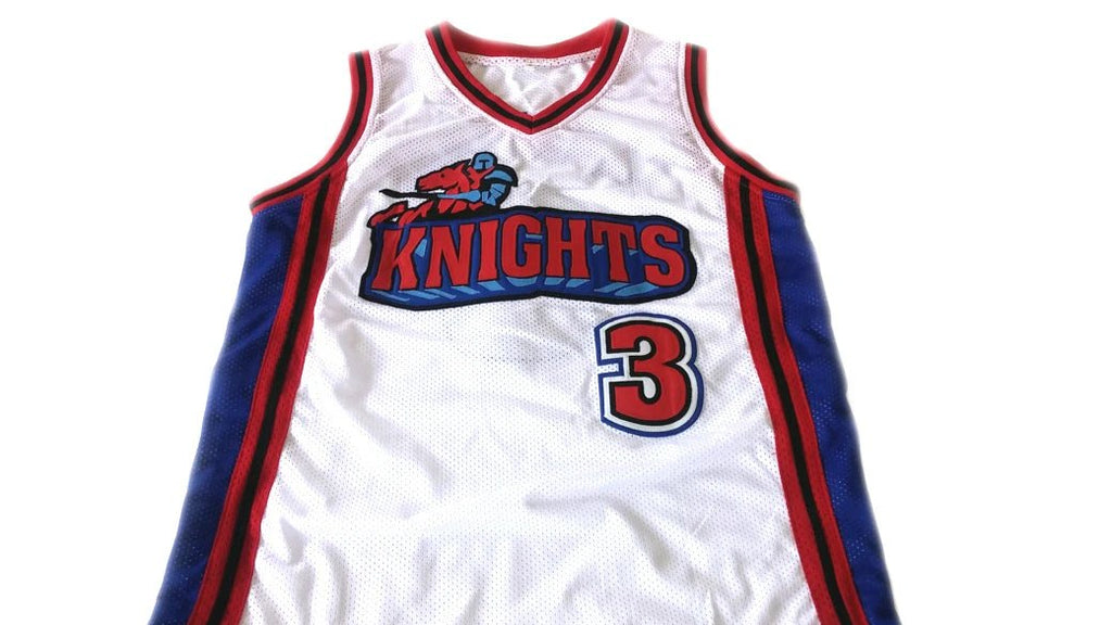 Calvin Cambridge Jersey #3 Los Angeles Knights Basketball New White by My store basketball