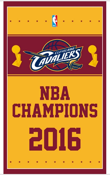 Cleveland Cavaliers Flag-3x5FT Banner-100% polyester Cleveland Cavaliers Champions by flagsshop
