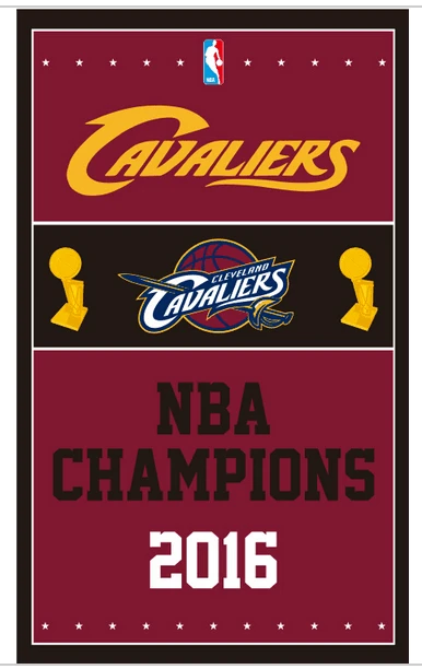 Cleveland Cavaliers Flag-3x5FT Banner-100% polyester Cleveland Cavaliers Champions by flagsshop