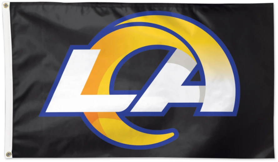 Los Angeles Rams Flag 3' x 5' -Single-Sided flag and Double sided Flag 90x150cm by flagsshop