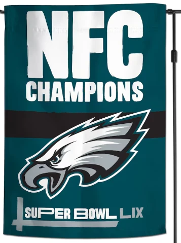 NFL Philadelphia Eagles Flag - 12'' x 18'' / 28''x40'' Garden Flag Vertical -Double-sided by flagsshop