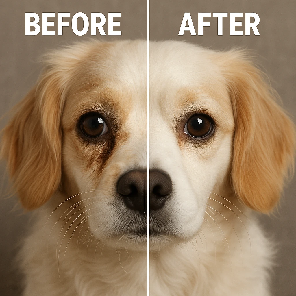 Pet Eye Wipes for Clean and Bright Eyes Bowlift by Bowlift