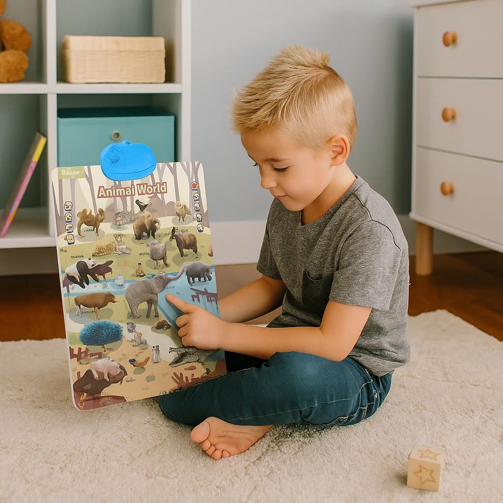 Talking English learning board for children by BowLift