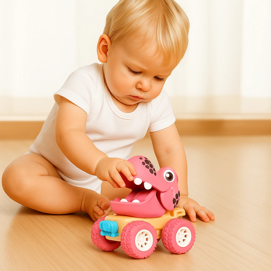 PUSH & DRIVE – DINO MONSTER TRUCKS by BowLift