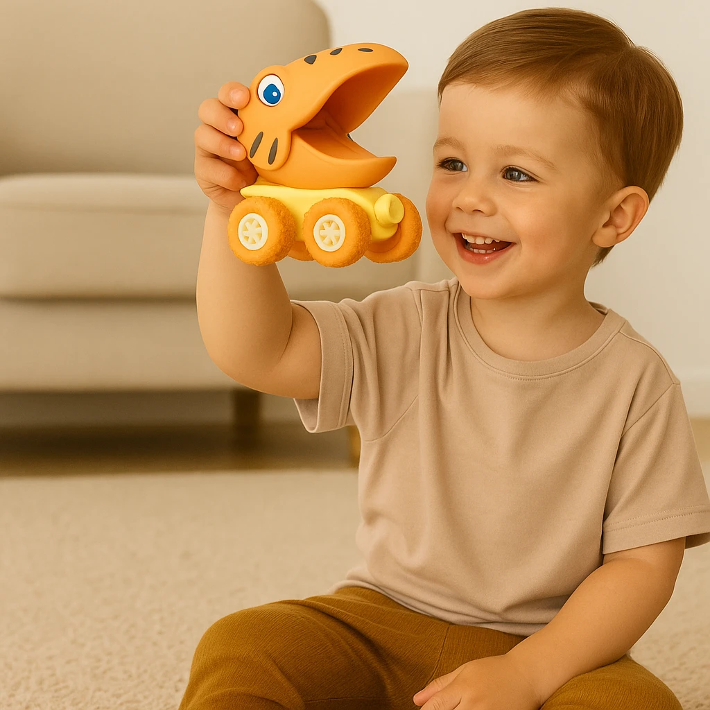 PUSH & DRIVE – DINO MONSTER TRUCKS by BowLift
