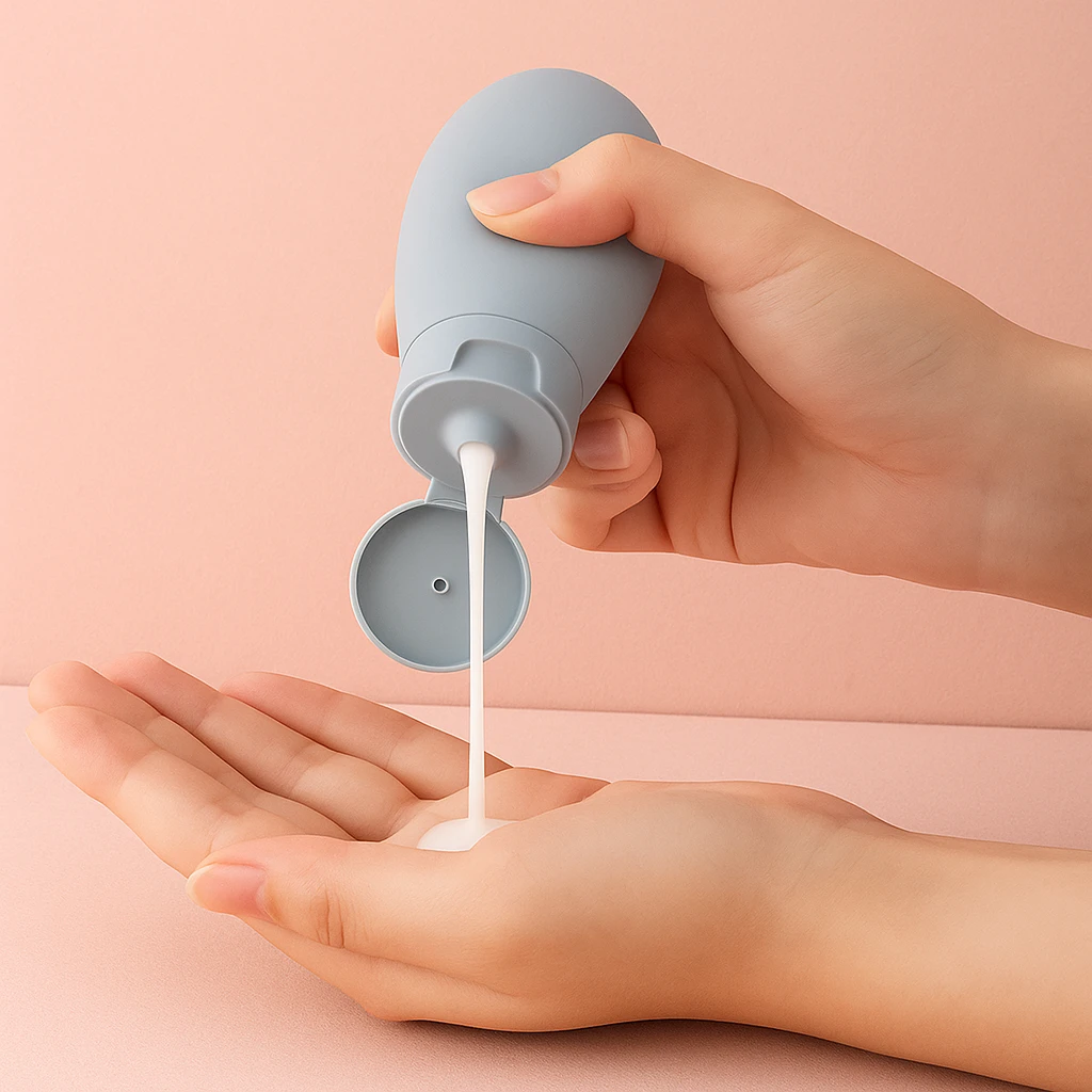 Leak-Proof Silicone – 60 ml Refillable – Ideal for Carry-On Trips Bowlift by Bowlift