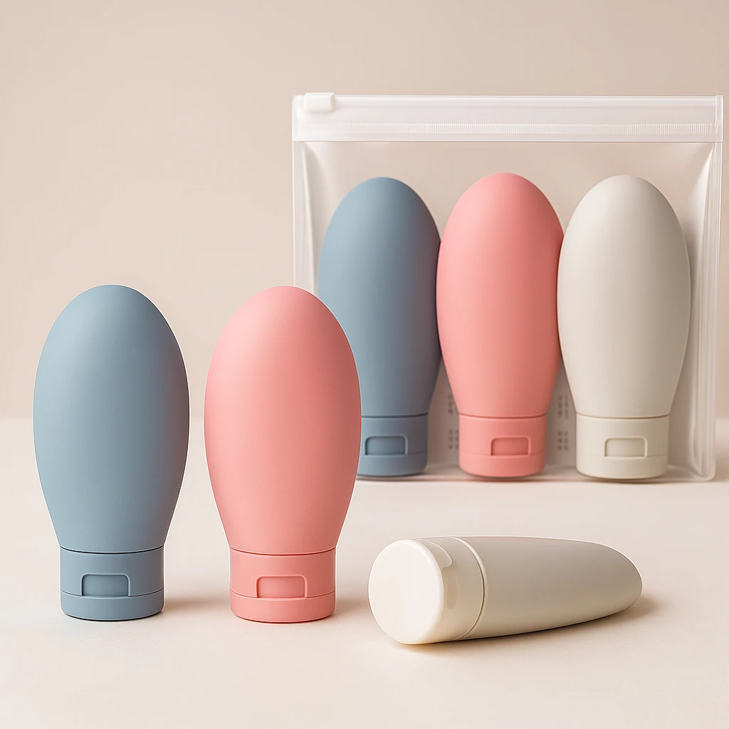 Leak-Proof Silicone – 60 ml Refillable – Ideal for Carry-On Trips Bowlift by Bowlift