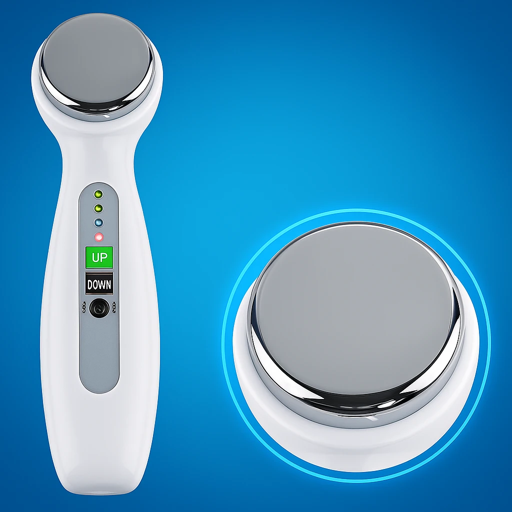 Skin Tightening Anti-Ageing – 1 MHz Vibration – At-Home Device for Women Bowlift by Bowlift