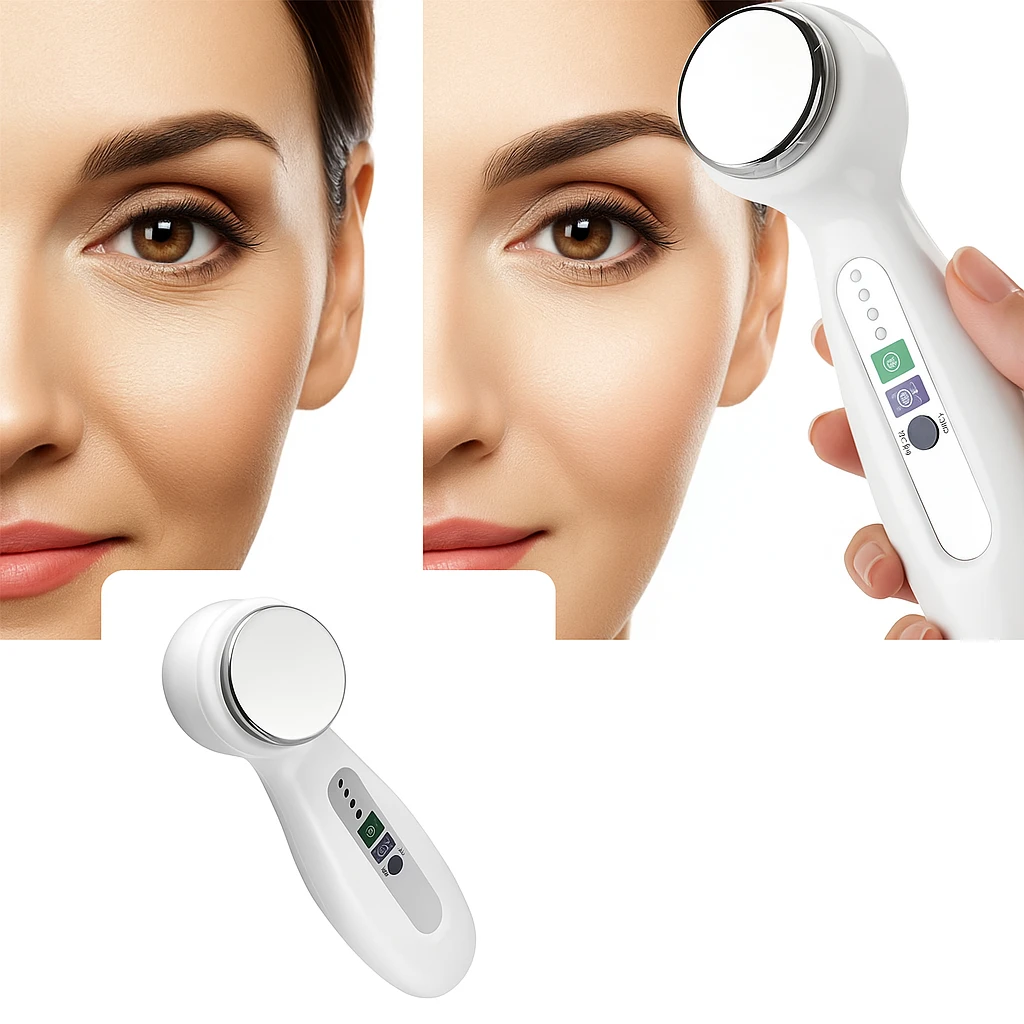 Skin Tightening Anti-Ageing – 1 MHz Vibration – At-Home Device for Women Bowlift by Bowlift