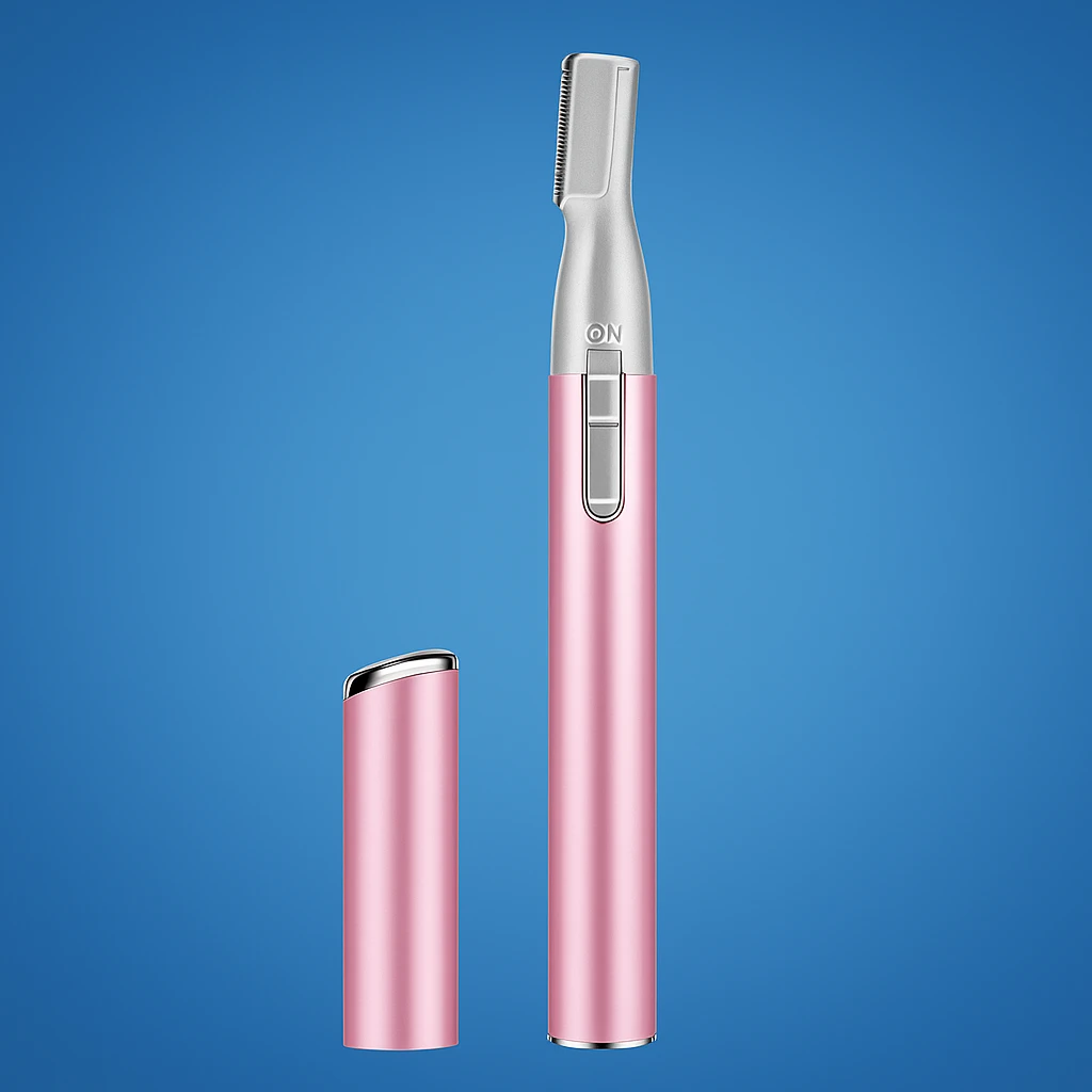 Painless Precision – Stainless Steel Mini Facial Shaver – For Sensitive Skin & On-the-Go Grooming Bowlift by Bowlift