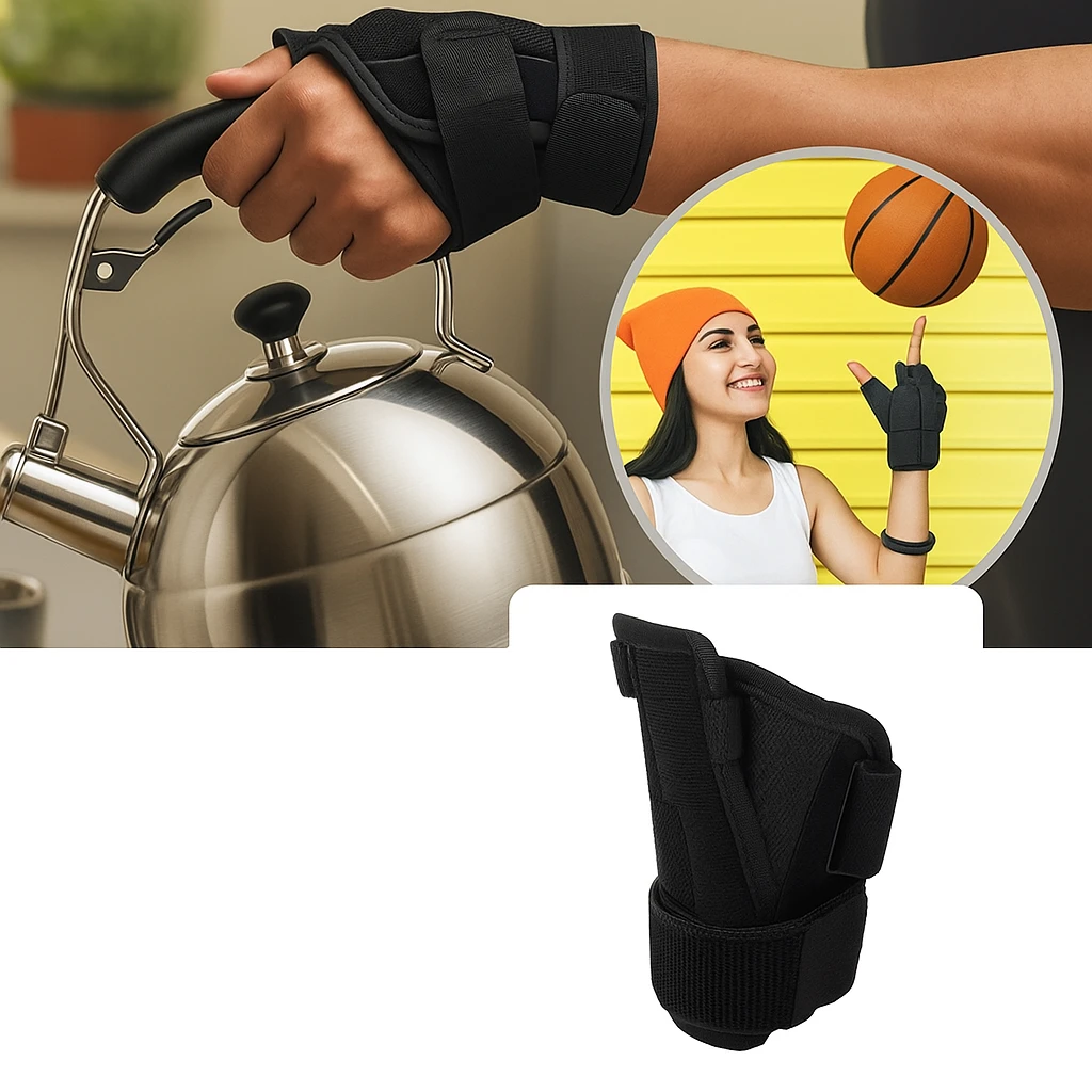 Relief for De Quervain’s Tendonitis – Breathable Adjustable Compression – Everyday & Active Use Bowlift by Bowlift