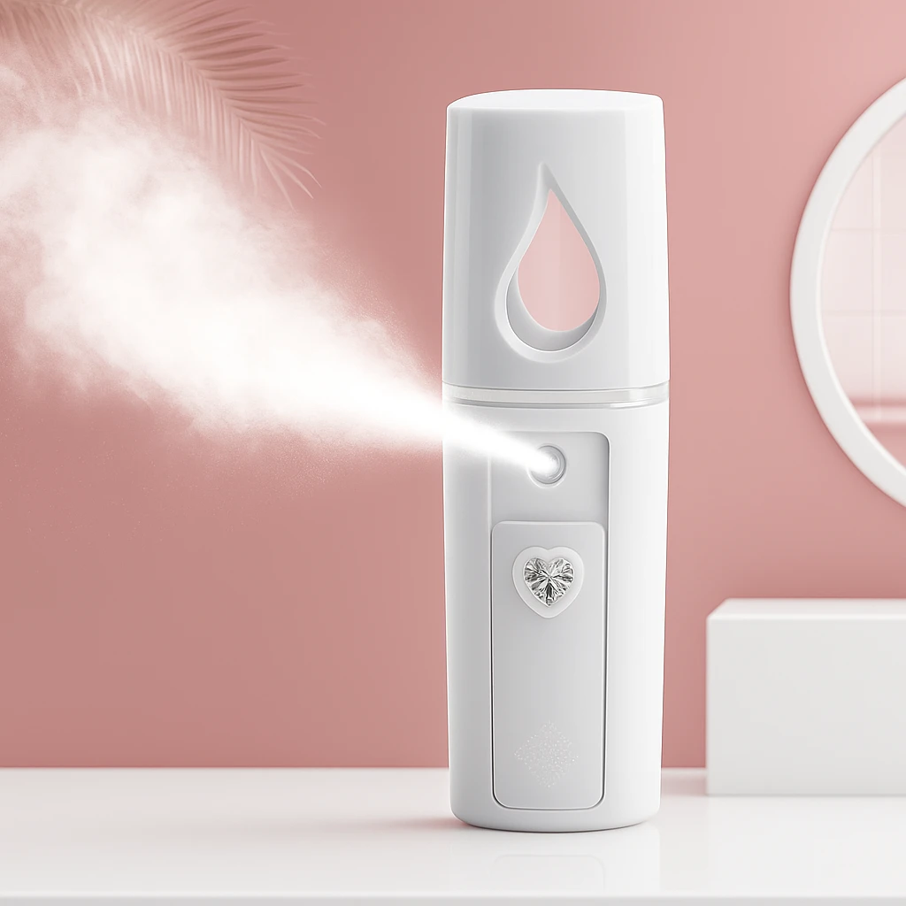 Deep Hydration Nano Mist – USB Rechargeable Handheld – Travel & Home Skincare Bowlift by Bowlift