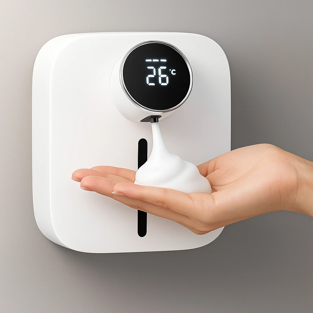 Touchless Hygiene – Rechargeable Wall Mounted – Bathrooms Kitchens Homes Bowlift by Bowlift