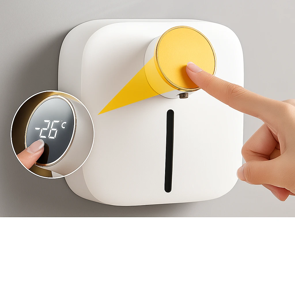 Touchless Hygiene – Rechargeable Wall Mounted – Bathrooms Kitchens Homes Bowlift by Bowlift