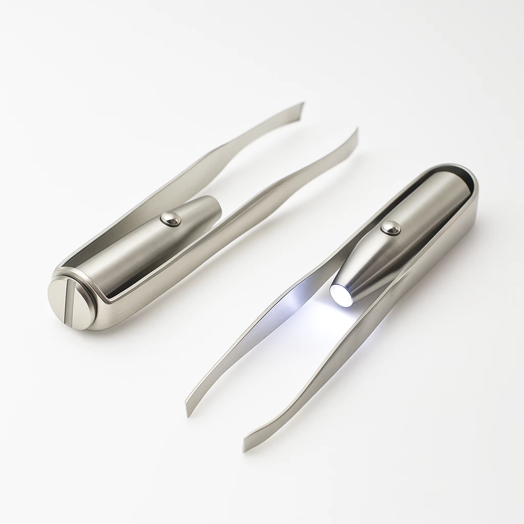 Rust-Resistant Stainless Steel – LED Light Precision Grip – Long-Lasting At-Home Grooming Bowlift by Bowlift