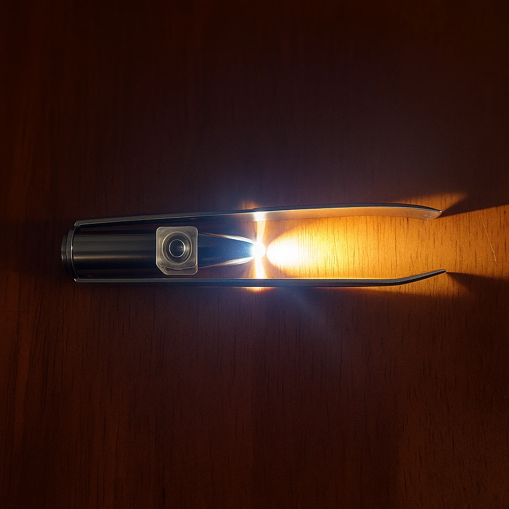 Rust-Resistant Stainless Steel – LED Light Precision Grip – Long-Lasting At-Home Grooming Bowlift by Bowlift