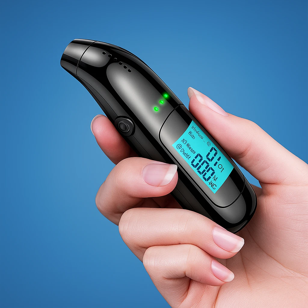 Morning-after Alcohol Tester – Portable LCD Screen – Safe for UK Drivers Bowlift by Bowlift