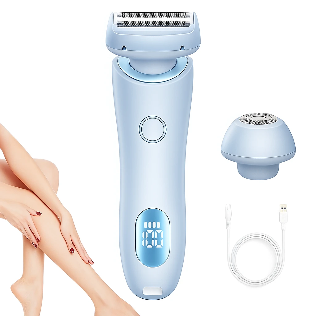 Irritation-free Gentle Shave – Waterproof Wet & Dry – Precision Head – Women with Sensitive Skin Bowlift by Bowlift