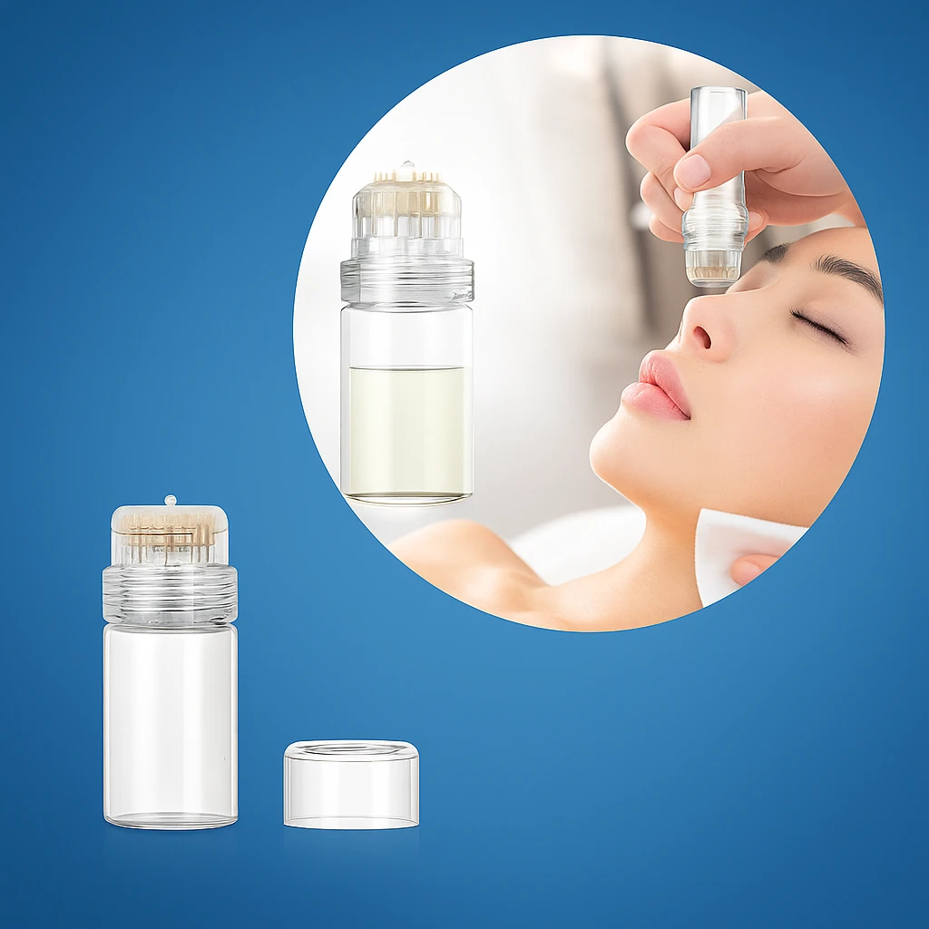 Precise Microneedles – Replaceable Head – Boost Serum Absorption for Radiant Skin Bowlift by Bowlift