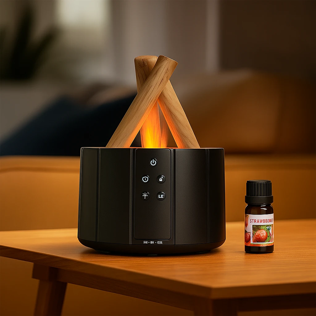 Quiet Ultrasonic Humidifier – LED Light – Aromatherapy for Sleep & Stress Relief Bowlift by Bowlift