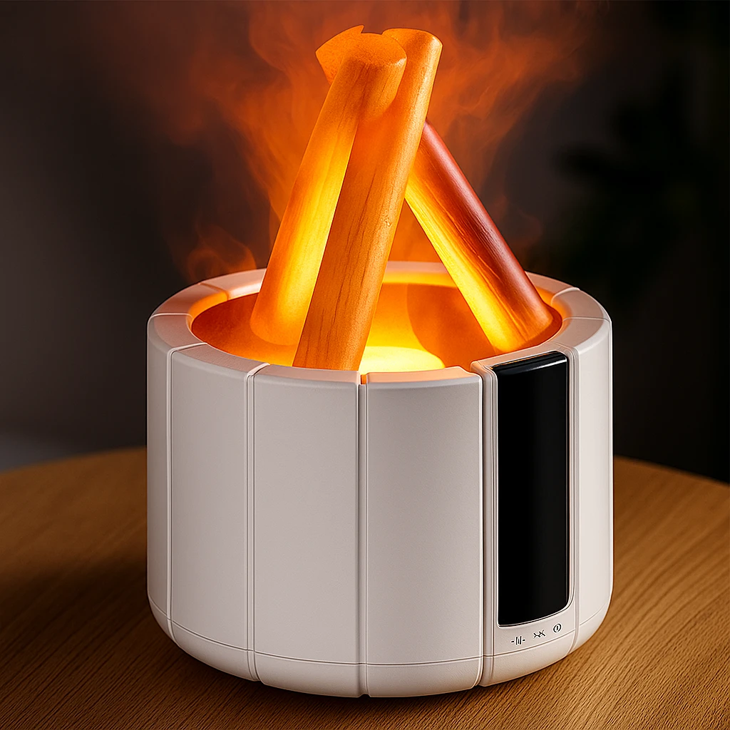 Quiet Ultrasonic Humidifier – LED Light – Aromatherapy for Sleep & Stress Relief Bowlift by Bowlift