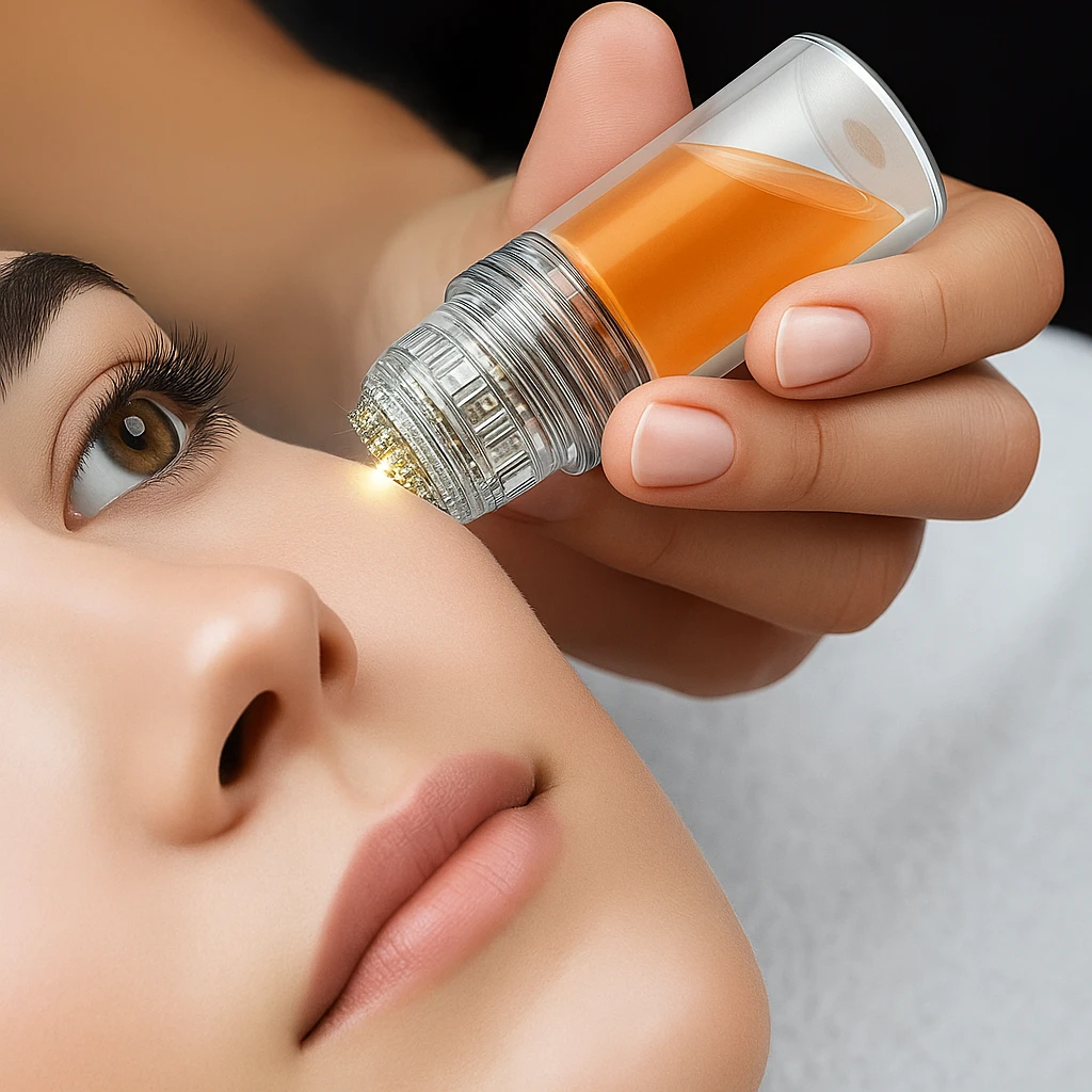 Precise Microneedles – Replaceable Head – Boost Serum Absorption for Radiant Skin Bowlift by Bowlift