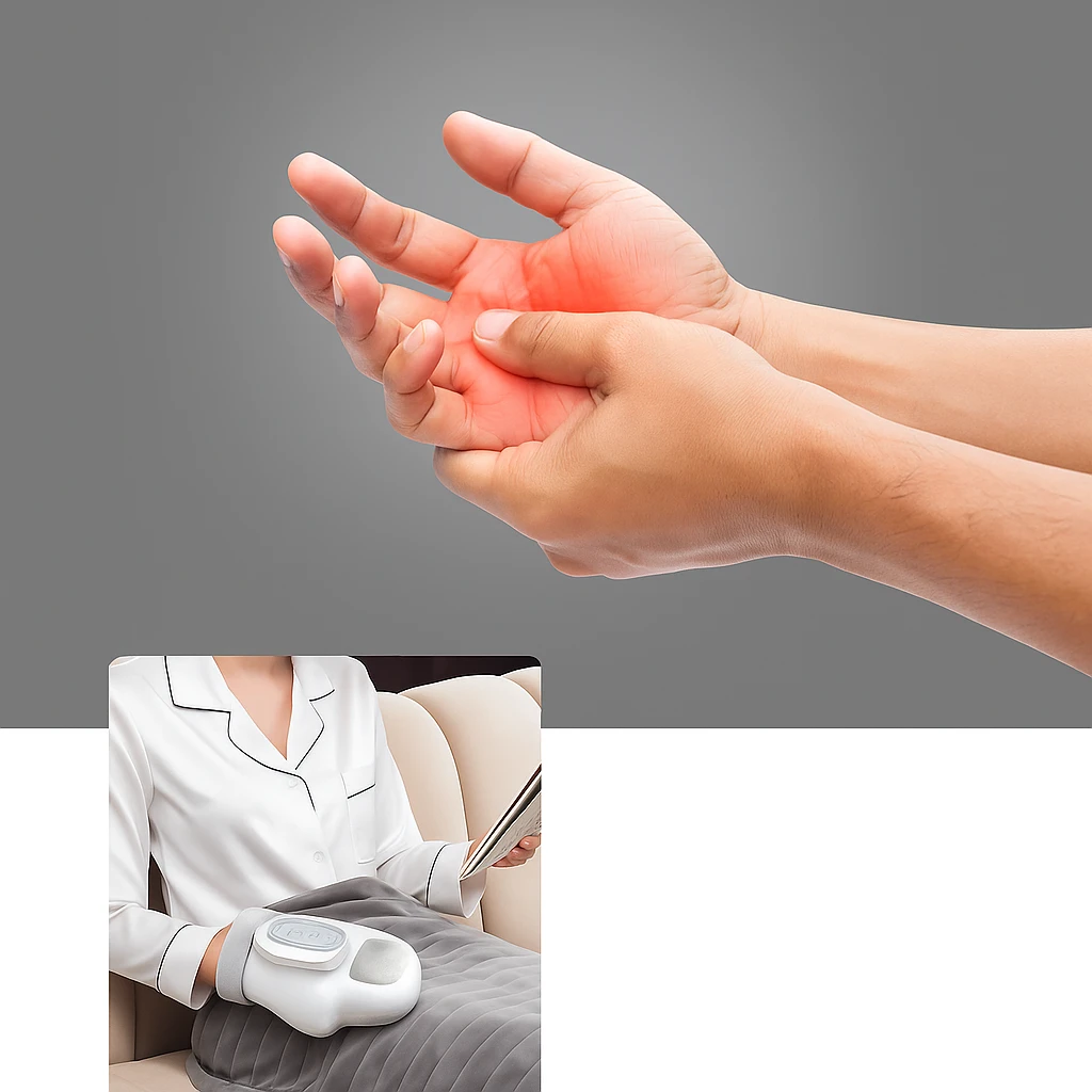 Heat Relief Device – Cordless USB-Rechargeable – Ideal for Carpal Tunnel Bowlift by Bowlift