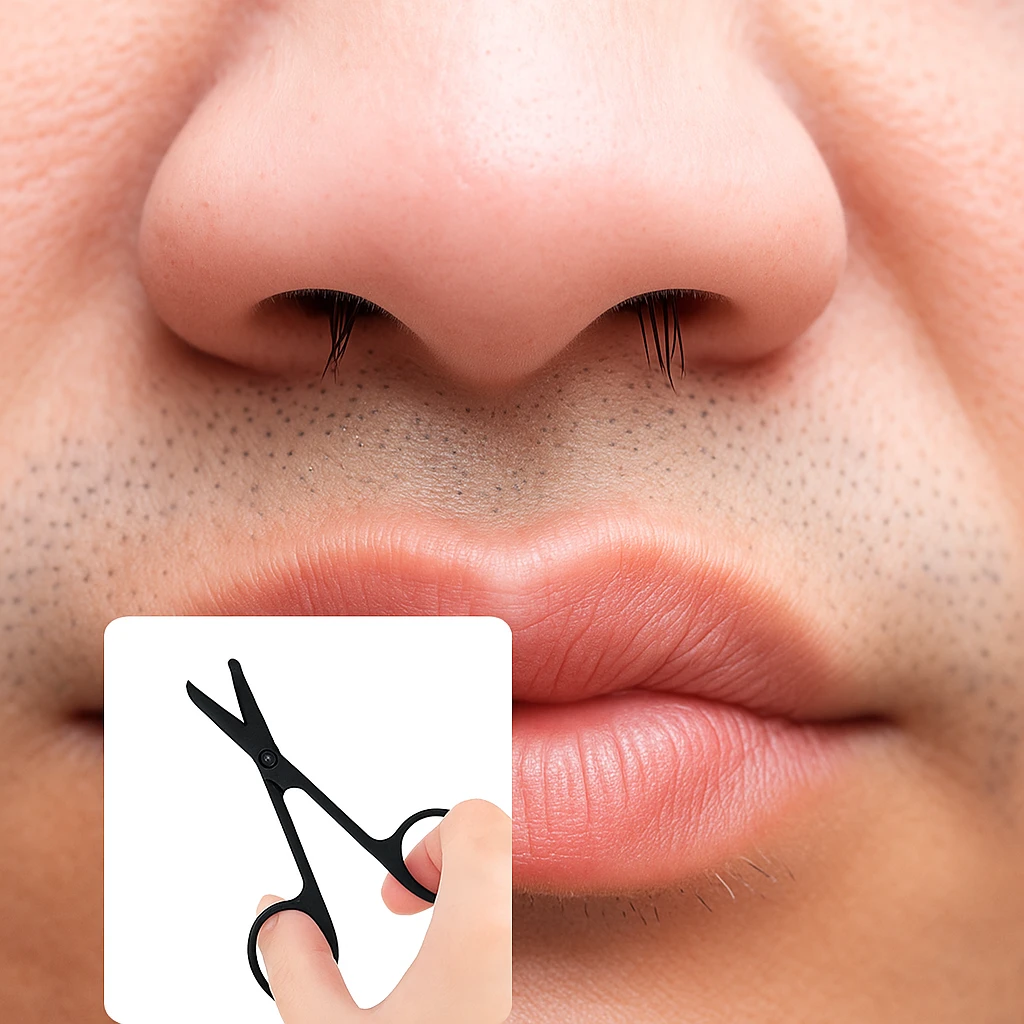 Rounded Tip Safety – Rust-Resistant Stainless Steel – Painless Grooming for Men & Women Bowlift by Bowlift