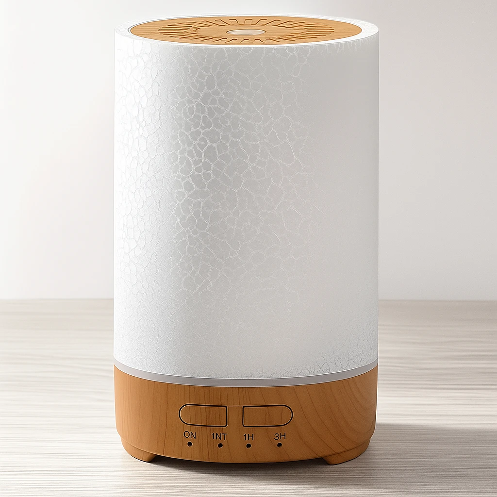 Essential Oil Diffuser with LED Night Light – Quiet Cool Mist – Bedroom & Home Relaxation Bowlift by Bowlift