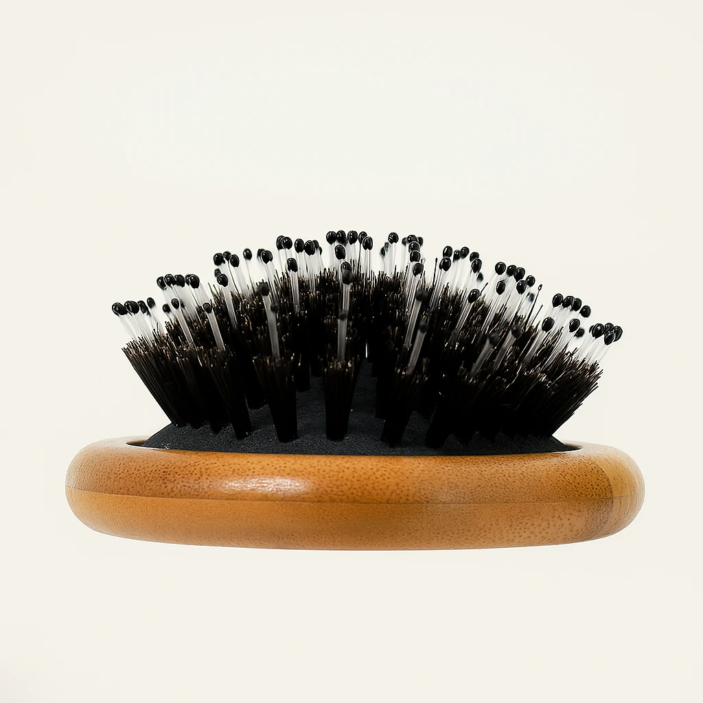 Anti-Frizz Scalp Massage – Natural Dual Bristles – Smooth Healthy Hair Bowlift by Bowlift