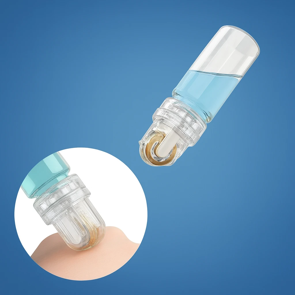 Boosts Serum Absorption – Refillable Bottle & Fine Needles – Safe At-Home Skincare Bowlift by Bowlift