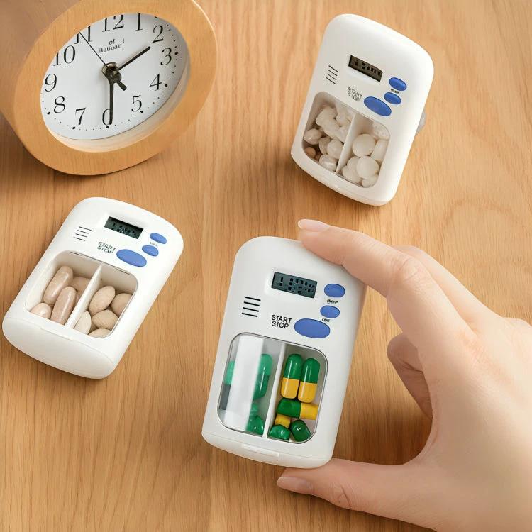 Medication Reminder with Timer – Portable & Easy to Use – Daily Health Support Bowlift by Bowlift
