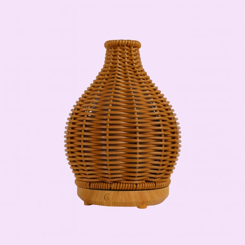 Oil Diffuser – Dry-Air Relief for Bedroom & Nursery – Quiet USB 5 V – 80 ml Stylish Vase Design Bowlift by Bowlift