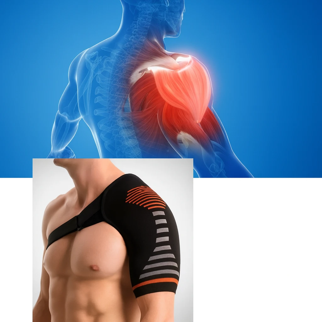 Pain Relief & Joint Stability – Adjustable Breathable Compression Sleeve – Sports & Daily Wear Bowlift by Bowlift